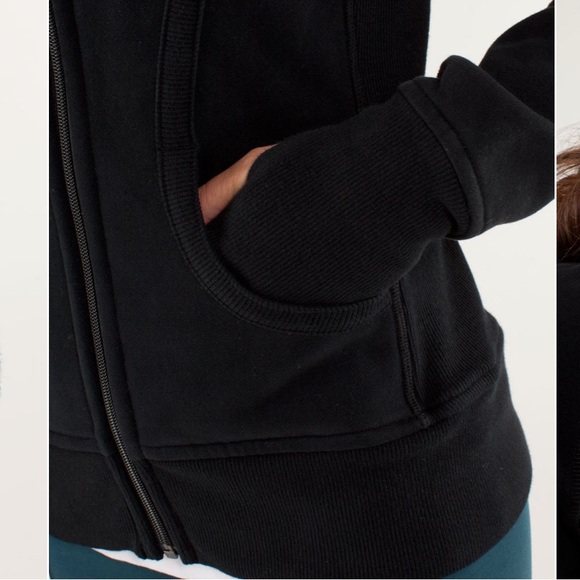 Lululemon Scuba Hoodie, Black, Size 10(?) - Picture 5 of 12